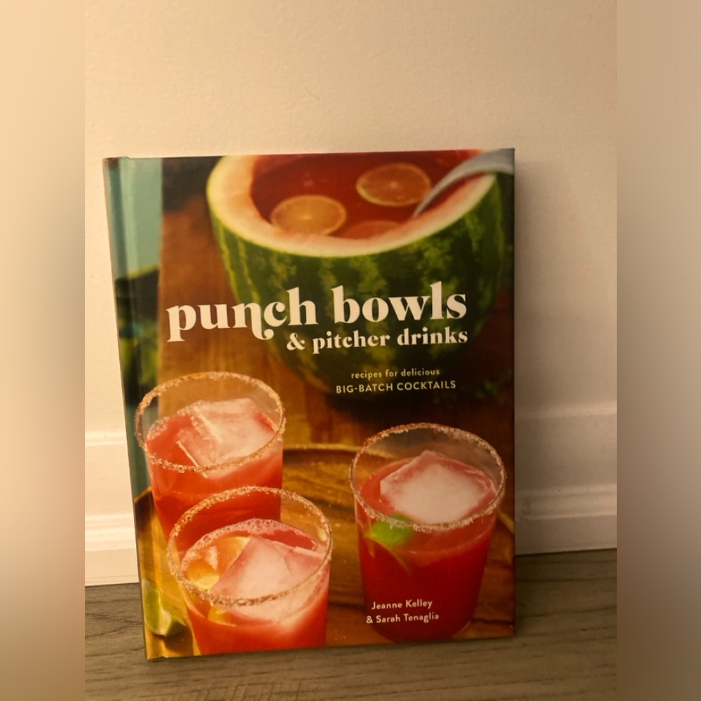 Punch Bowls & Pitcher Drinks hardcover Book
